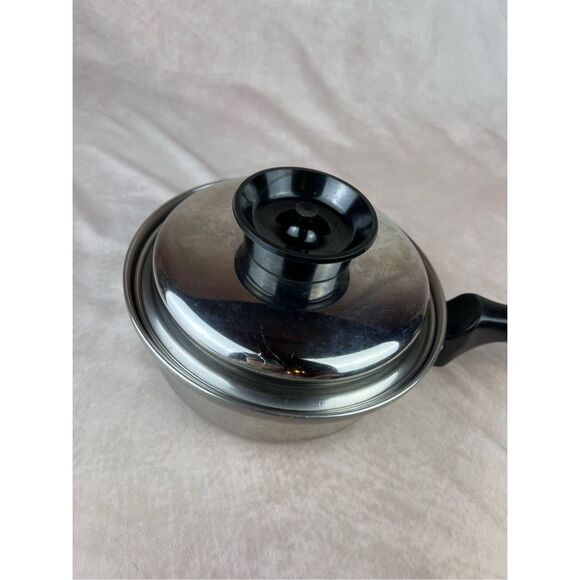 Chef’s Ware Townecraft Saucepan Pot With Lid Stainless Steel Tri Ply - Picture 5 of 10